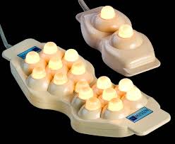 ncluded in your treatment consists of 2-jade and 15-jade hand-held far infrared deep heat projector. These hand-held devices can be placed on different areas of the body to customize your treatment,